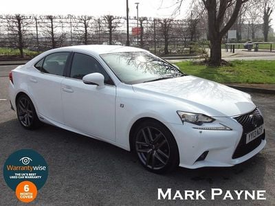 Used Lexus IS300h Sport Line 223 HP (164 kW) 2013 White Sedan