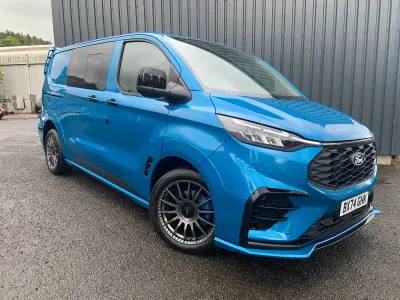 Used Ford Transit Custom 170 HP (125 kW) 2025 Blue Van