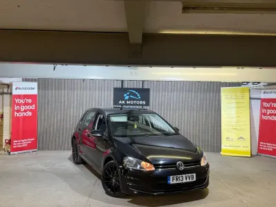 Used VW Golf VII S 83 HP (61 kW) 2013 Black Hatchback