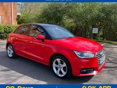 Used Audi A1 Sportback Sport 125 HP (91 kW) 2015 Red Hatchback