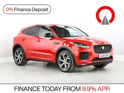 Used Jaguar E-Pace First Edition 180 HP (132 kW) 2018 Red SUV