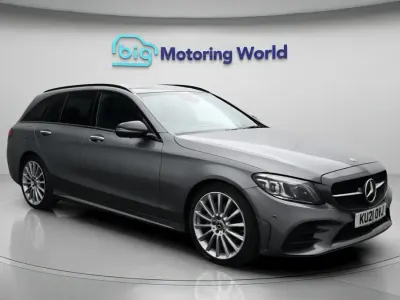 Used Mercedes C200 AMG line 184 HP (135 kW) 2020 Grey Estate
