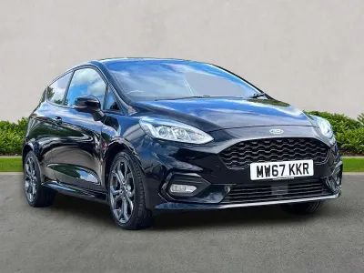 Used Ford Fiesta ST-Line 100 HP (73 kW) 2017 Black Hatchback