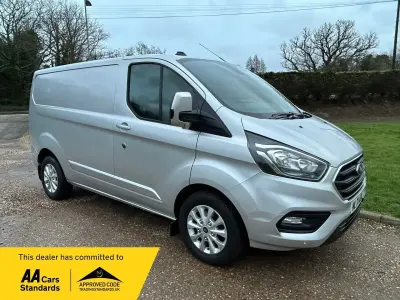 Używany Ford Transit Custom Limited 130 KM (95 kW) 2021 Srebrny Van