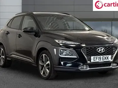 Used Hyundai Kona Premium 120 HP (88 kW) 2019 Black SUV