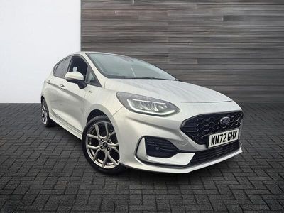 Silver Used 2022 Ford Fiesta ST-Line Hatchback | £14,479 (Fair price)