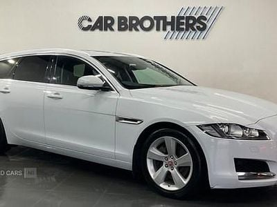 Used Jaguar XF Portfolio 2019 White Estate