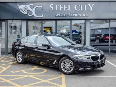 Gebraucht BMW 520 Comfort Edition 2021 Schwarz Limousine