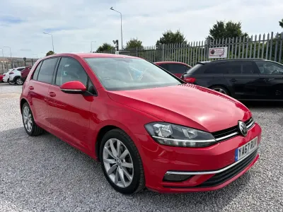 Used VW Golf VII GT 115 HP (84 kW) 2018 Red Hatchback