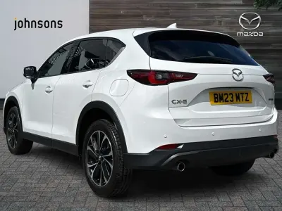 Used Mazda CX-5 Exclusive-Line 162 HP (119 kW) 2023 White SUV
