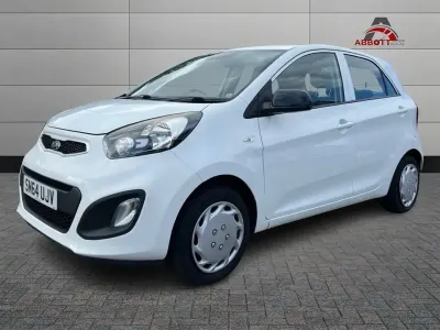 Used Kia Picanto 2014 White Hatchback