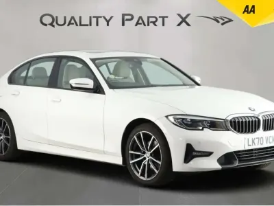 Used BMW 320 Sport Line 184 HP (135 kW) 2020 White Sedan