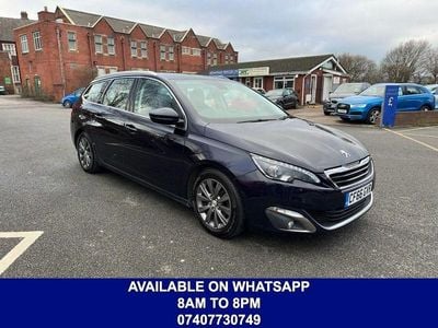Used Peugeot 308 SW Allure 120 HP (88 kW) 2017 Blue Estate