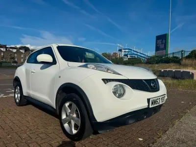 Used Nissan Juke Visia 94 HP (69 kW) 2013 White SUV