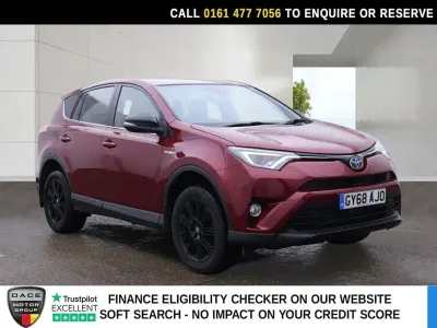 Used Toyota RAV4 Hybrid 2018 Red SUV