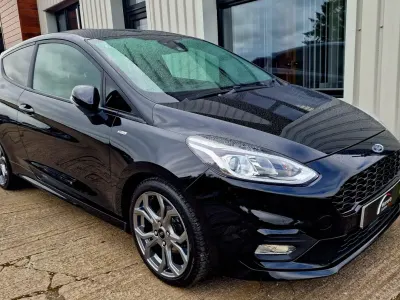 Used Ford Fiesta ST-Line X 125 HP (91 kW) 2018 Black Hatchback