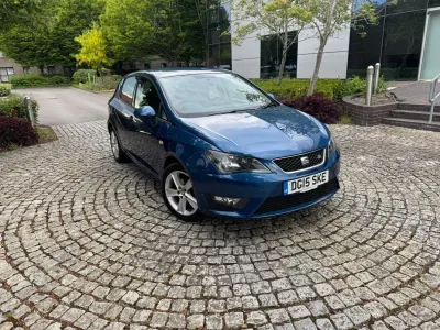 Begagnad Seat Ibiza FR 105 HK (77 kW) 2015 Blå Halvkombi