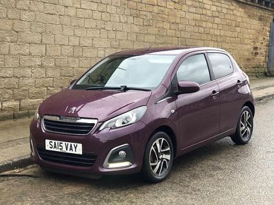 Used Peugeot 108 Allure 2015 Purple Hatchback