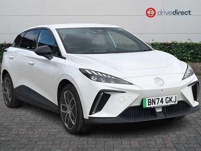 Used MG MG4 EV Trophy 2024 White Hatchback