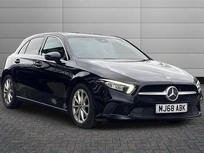 Used Mercedes A200 Executive 163 HP (119 kW) 2018 Cosmos black Hatchback