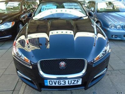 Used Jaguar XF Premium Luxury 275 HP (202 kW) 2013 Black Sedan