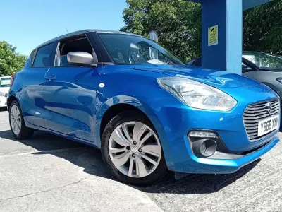 Used Suzuki Swift SZ-T 111 HP (81 kW) 2018 Blue Hatchback