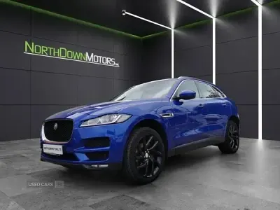 Used Jaguar F-Pace Prestige 2017 Blue SUV