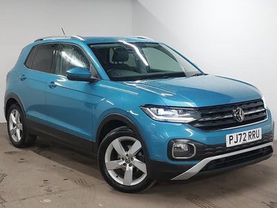 Used VW T-Cross SEL 110 HP (80 kW) 2022 Blue SUV