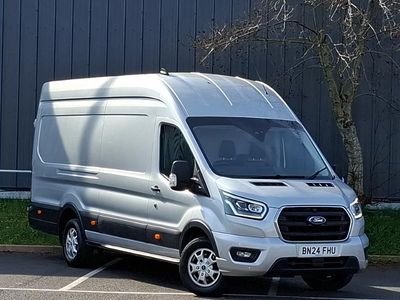 Begagnad Ford Transit Limited 130 HK (95 kW) 2024 Silver Van