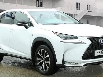 Used Lexus NX300h Sport Line 2016 White SUV