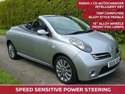 Used Nissan Micra 110 HP (80 kW) 2006 Silver Cabriolet