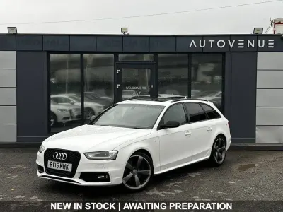 Used Audi A4 Black Edition 2015 White Estate