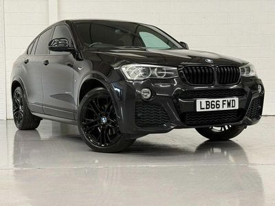 Black Used 2016 BMW X4 M Sport SUV | £18,845 (Fair price)