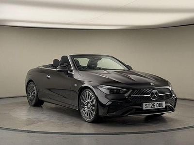 Used Mercedes CLE300 AMG line 313 HP (230 kW) 2025 Obsidian black Cabriolet