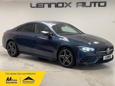 Blue Used 2023 Mercedes CLA200 Executive Coupe | £21,990 (Good price)