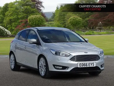 Begagnad Ford Focus Titanium X 150 HK (110 kW) 2016 Silver Halvkombi