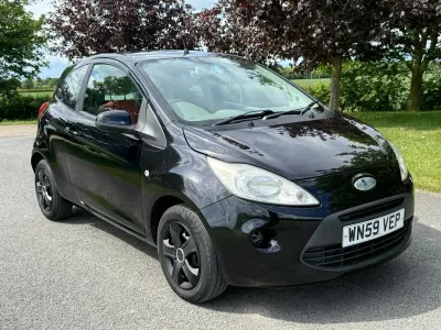 Used Ford Ka Style 69 HP (50 kW) 2009 Black Hatchback