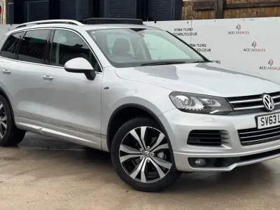 Used VW Touareg R-line 2013 Silver SUV