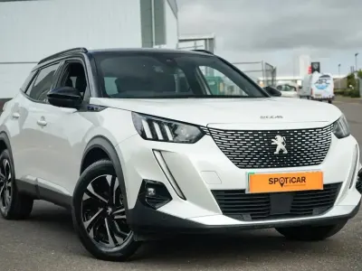 Used Peugeot e-2008 GT 100 kW (136 HP) 2022 White SUV