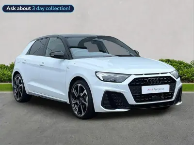 New Audi A1 Black Edition 113 HP (83 kW) 2025 White SUV