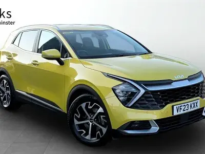 Used Kia Sportage 148 HP (108 kW) 2023 Yellow SUV