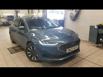 Used Ford Focus Titanium X 125 HP (91 kW) 2023 Blue Hatchback