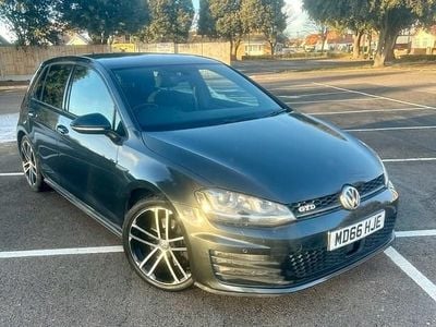 Used VW Golf VII GTD 184 HP (135 kW) 2017 Grey Hatchback