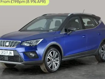 Used Seat Arona XCELLENCE 110 HP (80 kW) 2021 Blue SUV