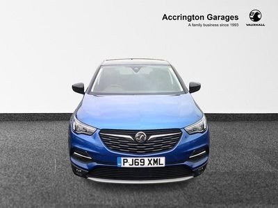 Used Vauxhall Grandland X SRi 2019 Topaz blue SUV
