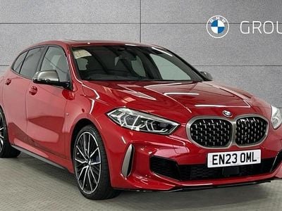 Used BMW M135 Shadowline 306 HP (225 kW) 2023 Red Hatchback