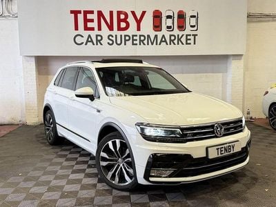 Used VW Tiguan R-line 150 HP (110 kW) 2017 White SUV
