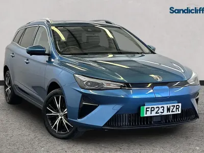 Second-hand MG MG5 EV Trophy 114 kW (156 CP) 2022 Albastru Break