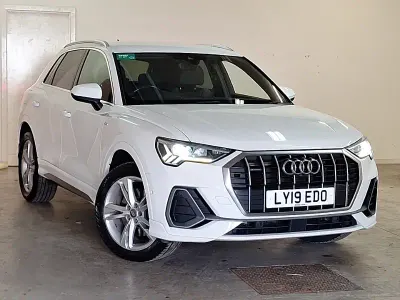 Used Audi Q3 S-Line 190 HP (139 kW) 2019 White SUV