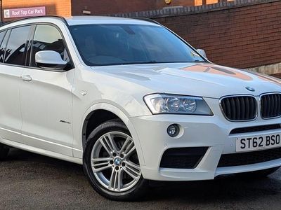 White Used 2012 BMW X3 M Sport SUV | £9,000 (Fair price)